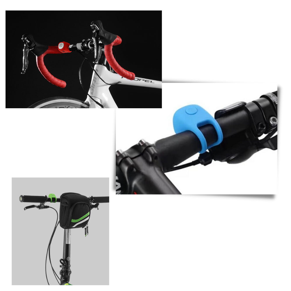 Klaxon de vélo étanche en silicone