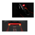 Feu arrière de sécurité pour vélo avec clignotants