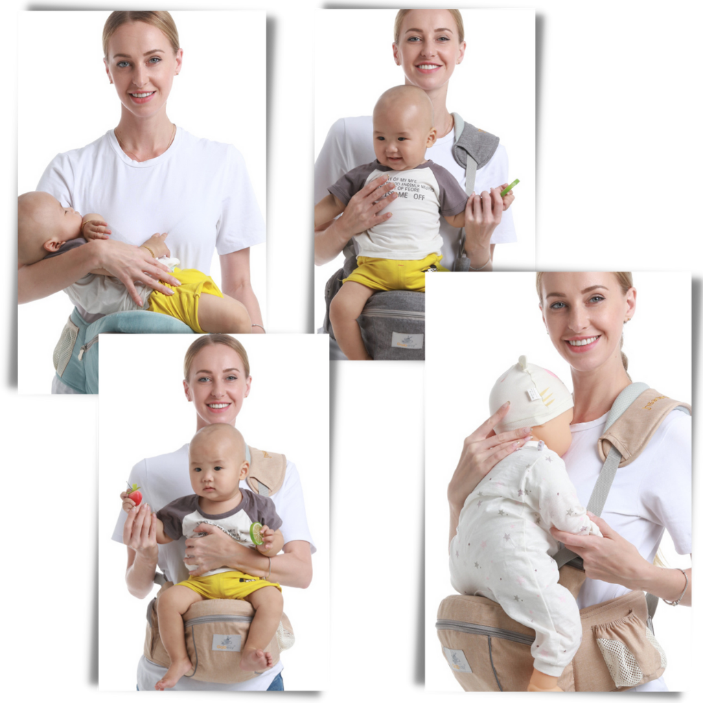 Siège porte-bébé à fixer sur les hanches
