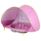 Tente de plage portative pour bébé avec mini-piscine