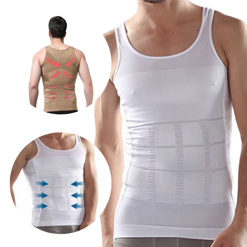 Débardeur amincissant de compression