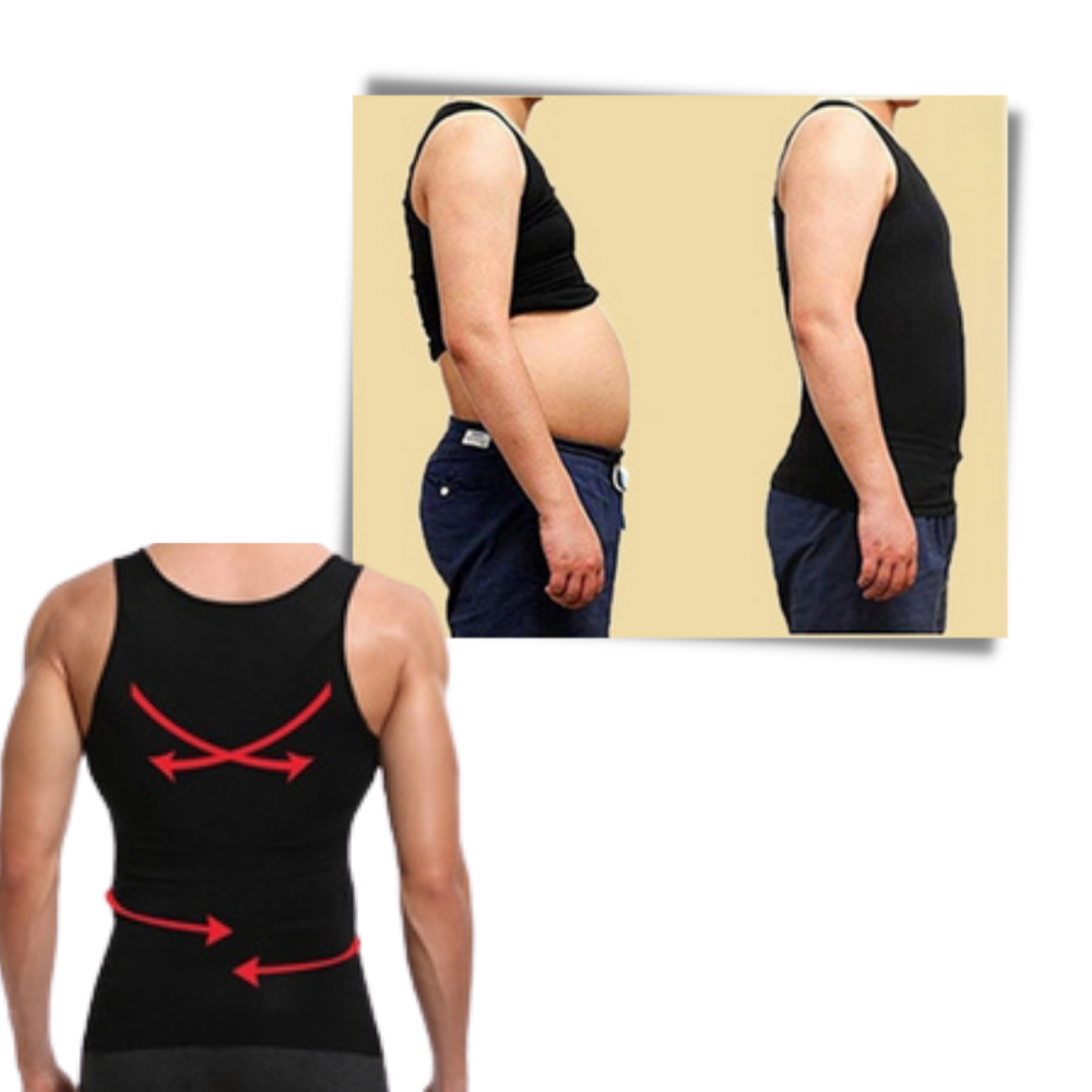 Débardeur amincissant de compression