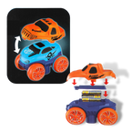 Circuit en Rails flexibles pour voitures