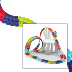 Circuit en Rails flexibles pour voitures