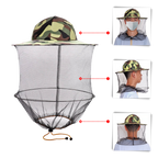 Chapeau d'apiculture camouflage
