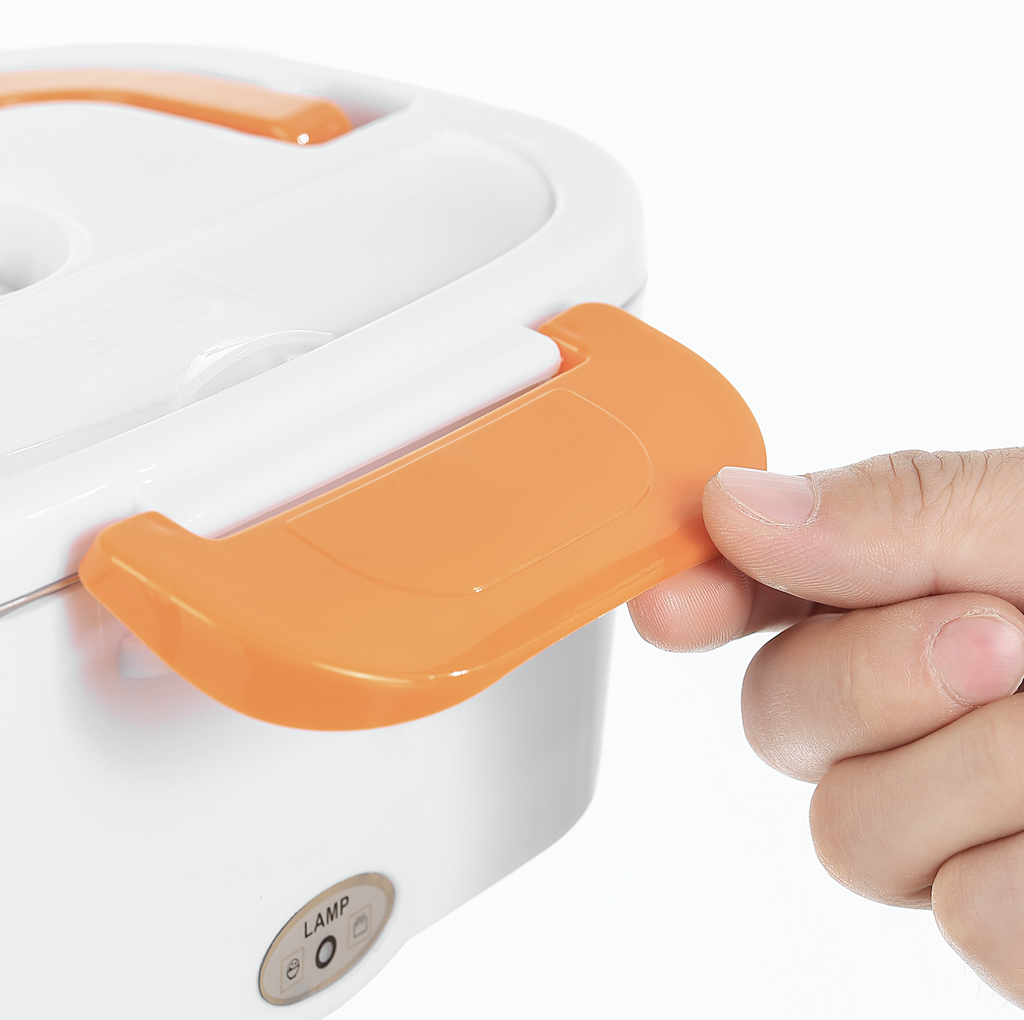 Boîte alimentaire chauffante électrique et portable