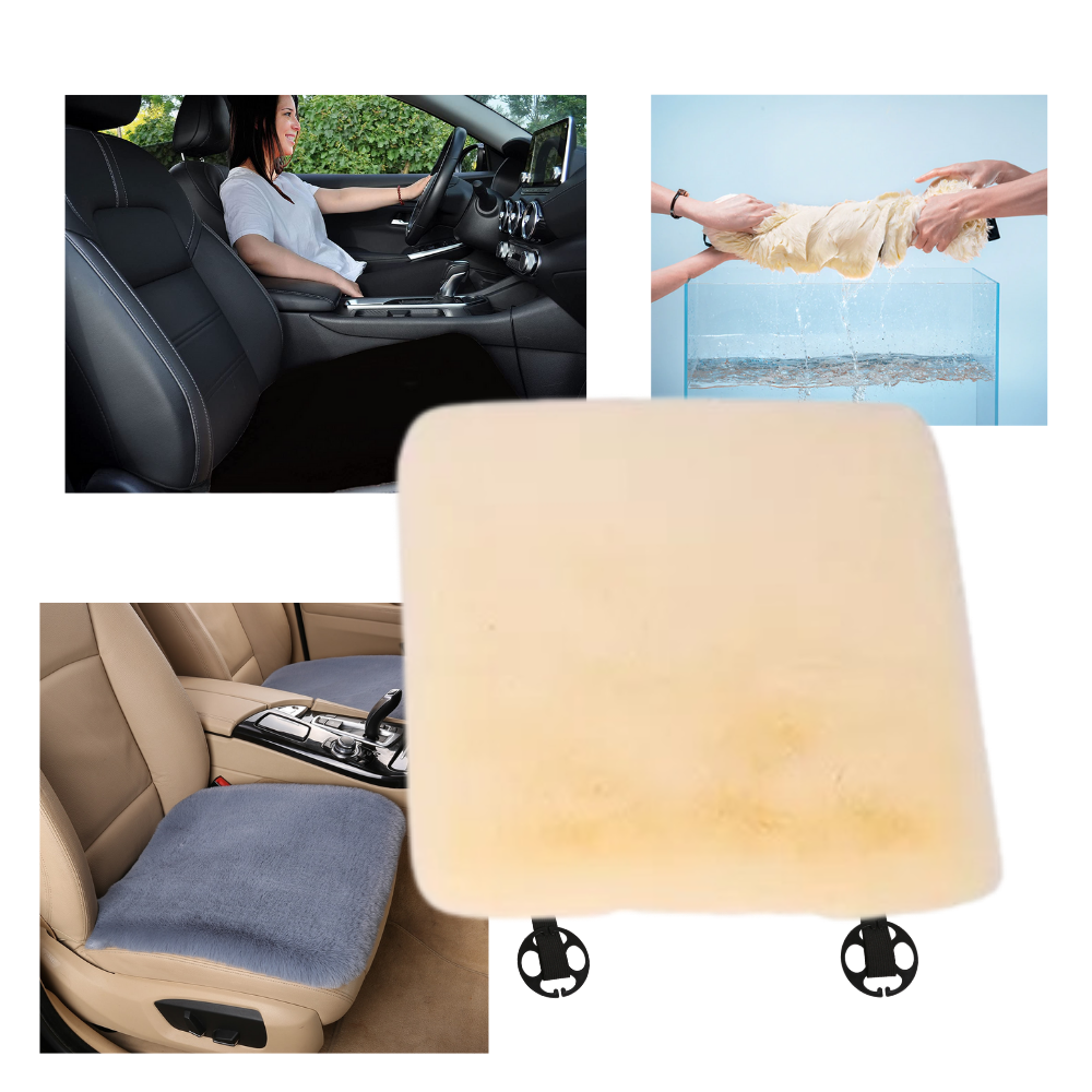 Housses de sièges de voiture en peluche