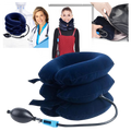 Minerve gonflable pour soutien des cervicales