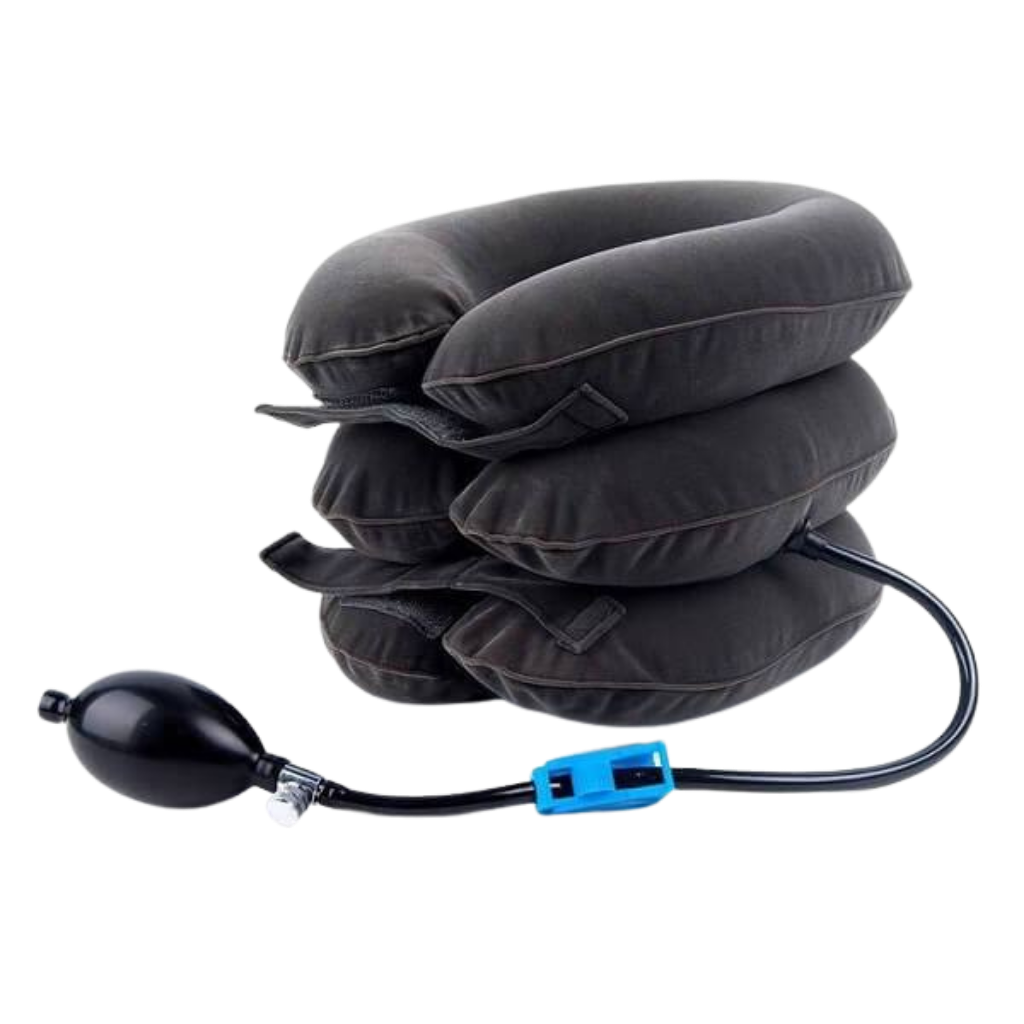 Minerve gonflable pour soutien des cervicales