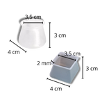Pack de 8 protections en silicone pour pieds de meubles