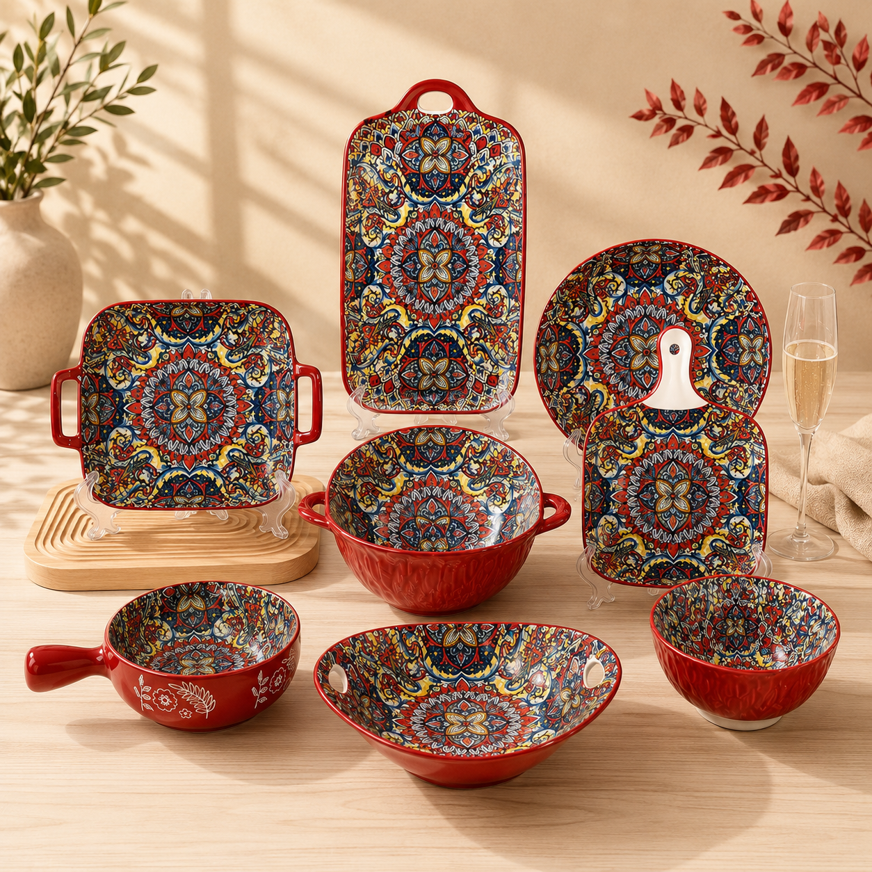 ⭐ Collection Kasbah Royale – 16 Pièces