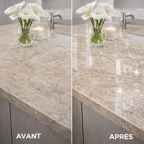 Agent Platifiant Nanocristallin 3-en-1 – Nettoie, Protège et Rénove les Surfaces en Pierre et Carrelage