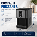 ❄️ NUGGET ICE™ La Machine à Glaçons Premium