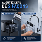 ❄️ NUGGET ICE™ La Machine à Glaçons Premium