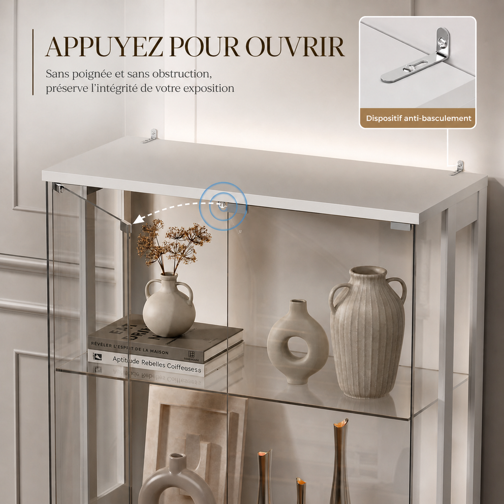 ✨ Prix Direct Usine – Élégance Royale™ Vitrine Luxe en Verre