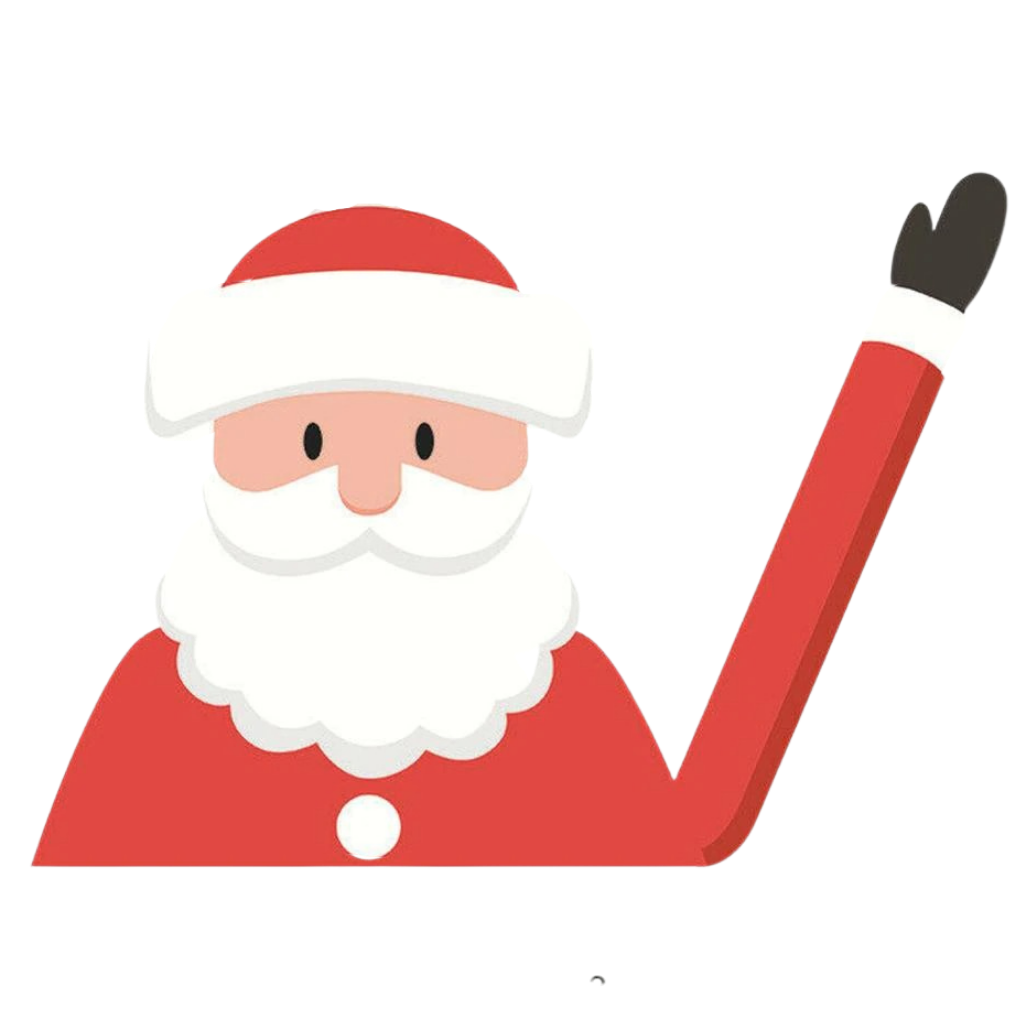 Autocollant de Noël pour essuie glace