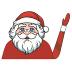 Autocollant de Noël pour essuie glace