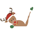 Autocollant de Noël pour essuie glace