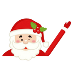 Autocollant de Noël pour essuie glace