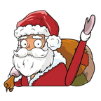 Autocollant de Noël pour essuie glace