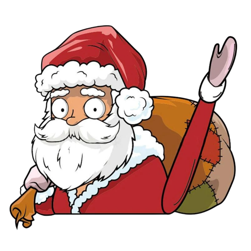 Autocollant de Noël pour essuie glace