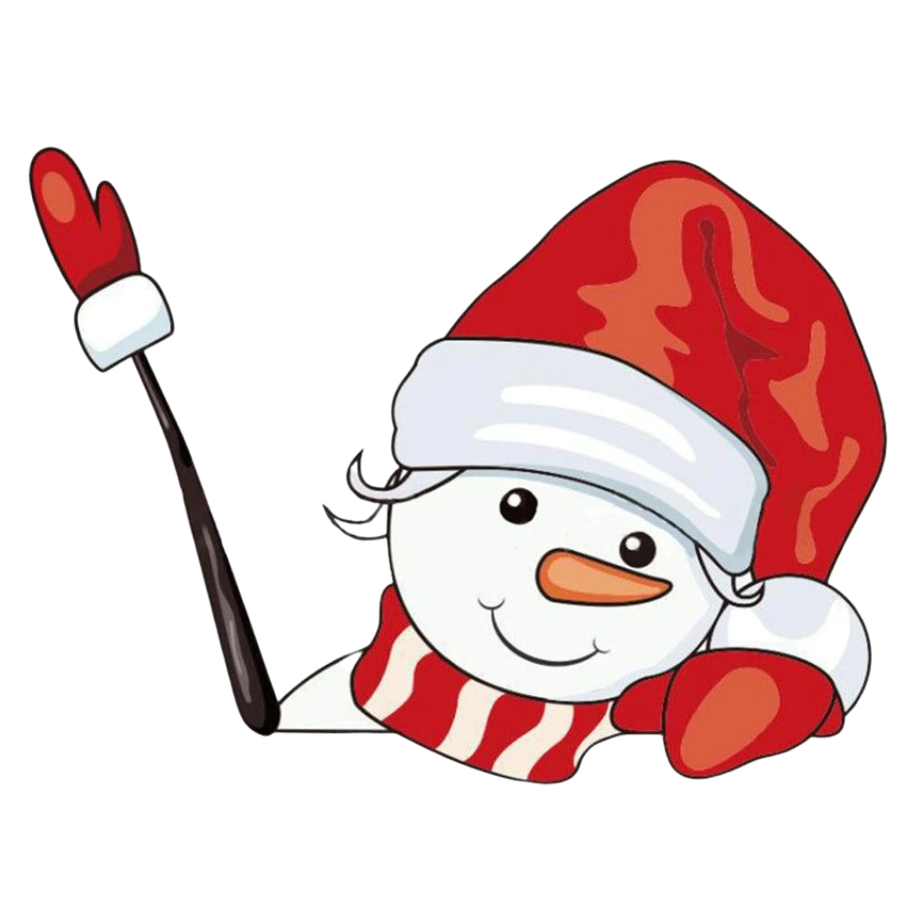 Autocollant de Noël pour essuie glace