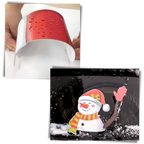 Autocollant de Noël pour essuie glace