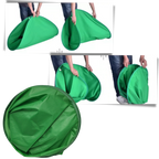 Arrière-plan vert pliable pour chaise