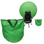 Arrière-plan vert pliable pour chaise