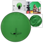 Arrière-plan vert pliable pour chaise