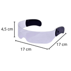 Lunettes avec lumières LED colorées
