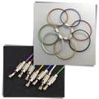 Lot de porte-clés en fil métallique flexible