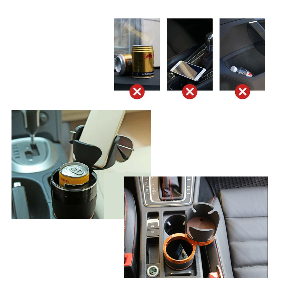 Adaptateur de porte-gobelet multifonctionnel