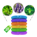 Bracelets anti moustiques (10pcs)