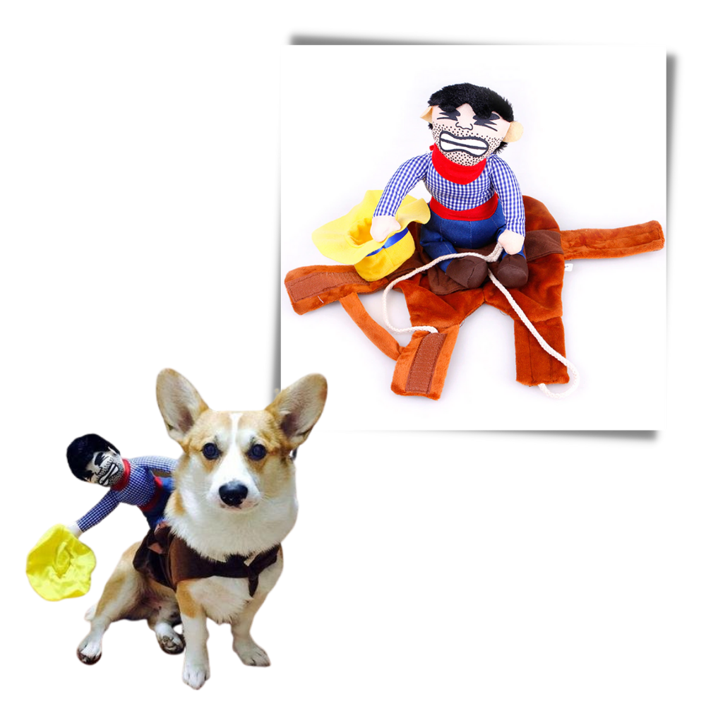 Déguisement de cow-boy pour chien