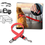 Ceinture de sécurité réglable pour chiens en voiture
