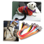 Ceinture de sécurité réglable pour chiens en voiture