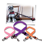 Ceinture de sécurité réglable pour chiens en voiture
