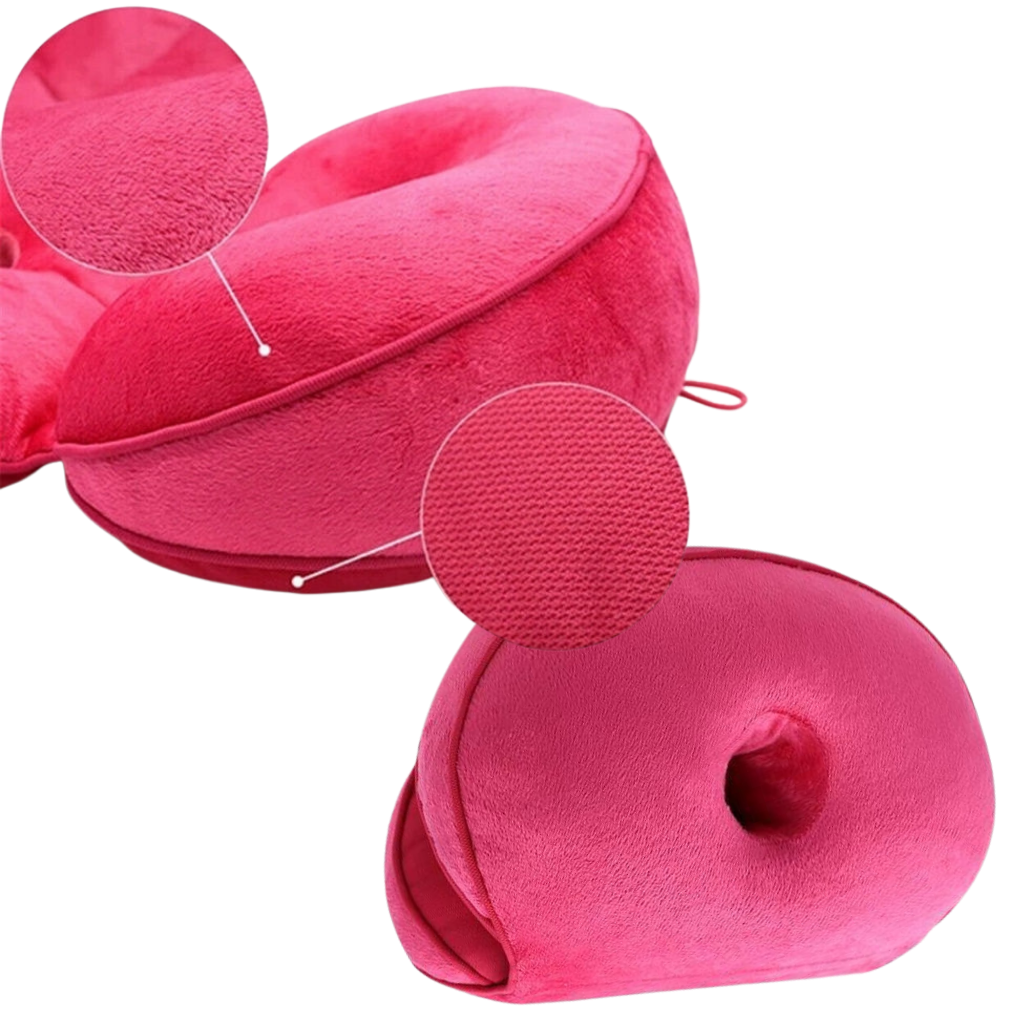 Coussin de siège double pour les fesses