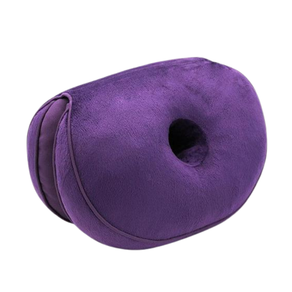 Coussin de siège double pour les fesses