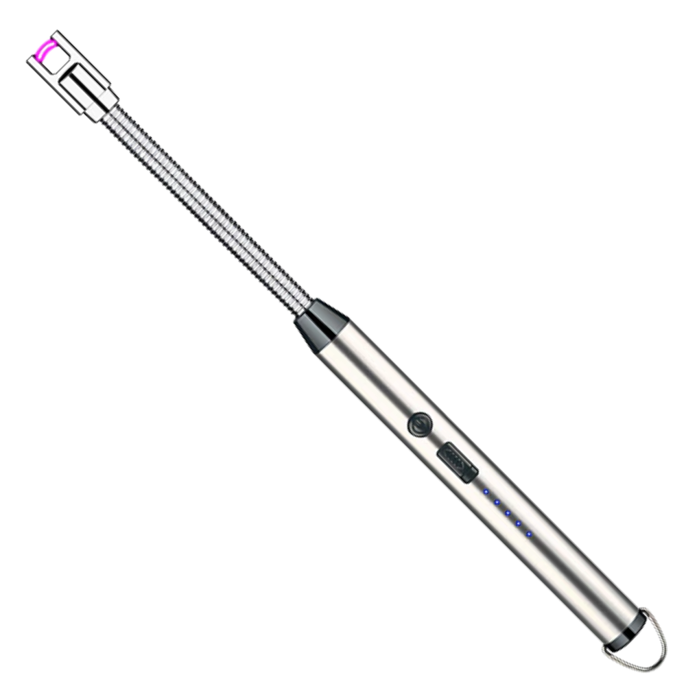 Briquet de cuisine rechargeable et résistant au vent