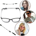 Cordon de cou réglable pour lunettes