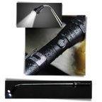 Lampe de poche à LED magnétique et télescopique