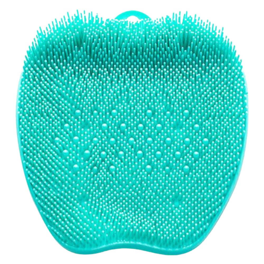 Tapis de douche nettoyant et exfoliant pour le massage des pieds