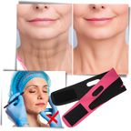 Mentonnière élastique pour le lifting du visage