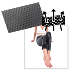 Pantalon en cuir artificiel à taille haute