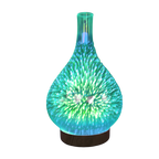 Diffuseur d'huiles essentielles en forme de vase avec le motif des feux d'artifice