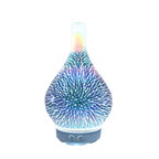 Diffuseur d'huiles essentielles en forme de vase avec le motif des feux d'artifice
