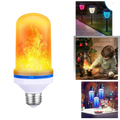 Lampe à flamme LED scintillante