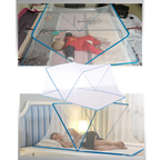 Moustiquaire pliable pour lits